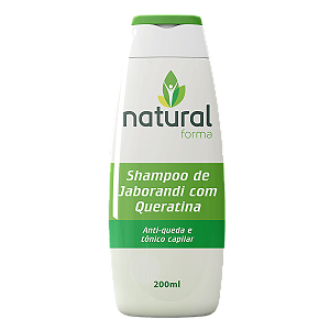 Shampoo de Jaborandi com Queratina 200 mL