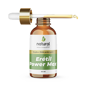 Erétil Power Max 30 mL (Gotas do prazer)