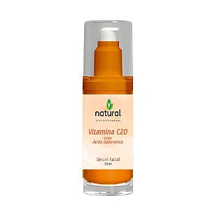 Vitamina C20 com Ácido Hialurônico Sérum Facial