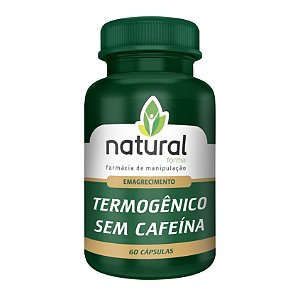 Termogênico sem Cafeína 60 Cápsulas