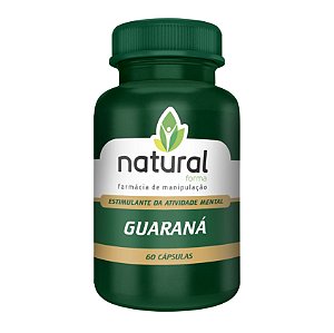 Guaraná 500MG 60 Cápsulas