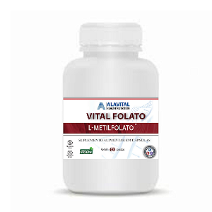 VITAL FOLATO 60 CAPSULAS - ALAVITAL