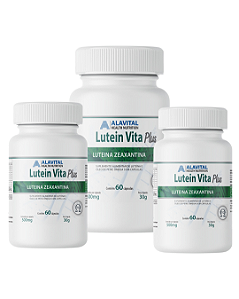 Combo 15% OFF - 3 Lutein Vita Plus 60 caps - Alavital