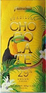 Barra 29% Cacau Chocolate Branco 100g  Planalto - UN