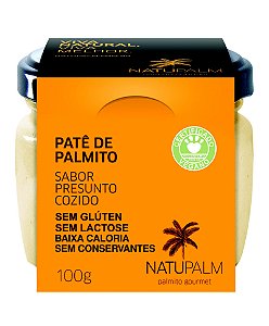 Pate de Palmito Natupalm Sabor Presunto 100g