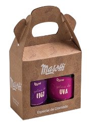 Kit 2 Geleias de Frutas Masotti Uva/Fig