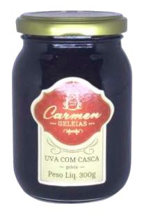 Geleia de Uva com Casca 300g - Doces Carmen