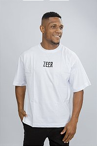 Camiseta Oversized Zeer Branca