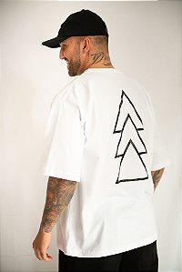 Camiseta Oversized Clássica Branca