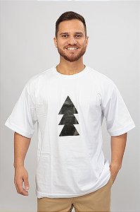 Camiseta Oversized Zeer Preenchida Branca