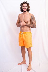 Short Tactel Magic Print Laranja