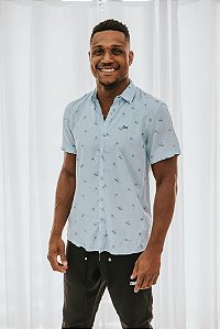 Camisa Coqueiros Azul