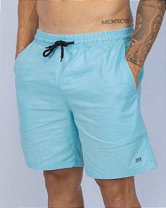 Short Sarja Zeer Azul Claro
