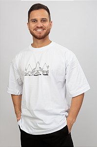Camiseta Oversized Nós Branca