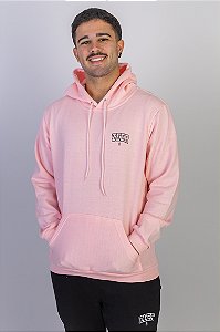 Moletom Canguru Zeer Street Rosa