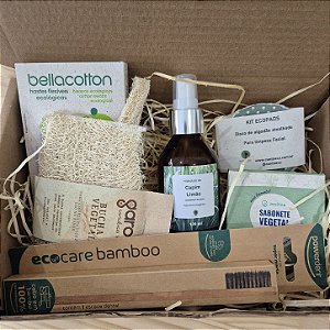 KIT DE AUTOCUIDADO NATURAL E SUSTENTÁVEL