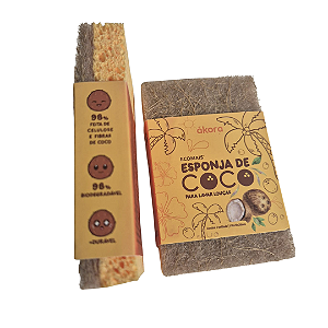 ESPONJA VEGETAL DE FIBRA DE COCO