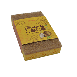 ESPONJA VEGETAL DE FIBRA DE COCO