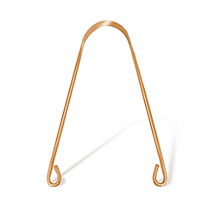 RASPADOR DE LÍNGUA 100% COBRE