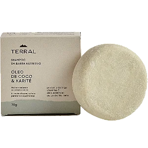 SHAMPOO EM BARRA NUTRITIVO ÓLEO DE COCO E KARITÉ