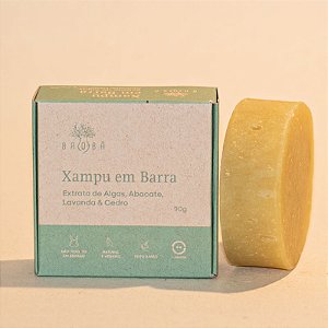 XAMPU SÓLIDO ALGAS CABELOS SECOS OU CACHEADOS