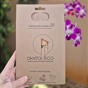 PANO DE CERA DE ABELHA| FLORES E FRUTAS
