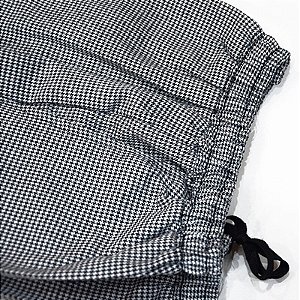 Calças gastronomia xadrez unissex do 38 ao 56