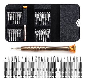 Estojo Com Chaves De Precisão 24 Em 1 Com Imã