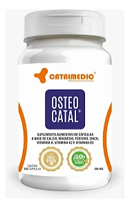 Osteocatal Suplemento Ossos Silicio, D3, Bisglicinato 90 Cápsulas - Catalmedic