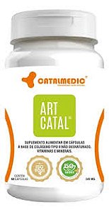 ARTCATAL SUPLEMENTO ALIMENTAR DE COLÁGENO TIPO II (NÃO DESNATURADO), COMBINADO ÀS VITAMINAS C, D3 E A VITAMINA E, E AOS MINERAIS MAGNÉSIO, MANGANÊS, SELÊNIO E ZINCO