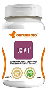 Oxivit - 60 Cápsulas SUPLEMENTO ALIMENTAR EM CÁPSULA À BASE DE SILÍCIO, VITAMINAS E MINERAIS.