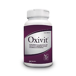 Oxivit - 60 Cápsulas SUPLEMENTO ALIMENTAR EM CÁPSULA À BASE DE SILÍCIO, VITAMINAS E MINERAIS.
