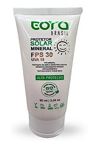 PROTETOR SOLAR EORA VEGANO LIVRE DE PARABENOS fps 30 / 90ml