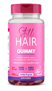 Hair Still - Sabor Morango - 30 Gomas Mastigáveis