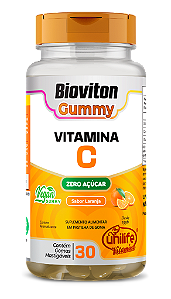Vitamina C Bioviton - Sabor Laranja - 30 Gomas Mastigáveis