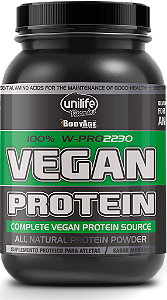 Whey Vegan Protein 100% Natural - Sabor morango