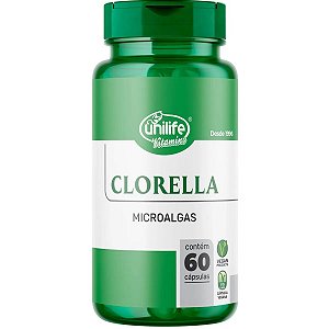 Chlorella - Microalgas - 60 cáps