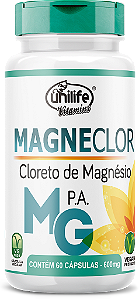 Cloreto de Magnésio P.A. - MagneClor - 60 cáps