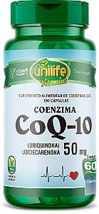 Coenzima CoQ-10 - 50 mg. de ubiquinona - 60 cápsu