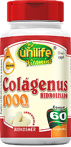 Colágenus Pure - Hidrolisado + Vitamina C - 60 comprimidos