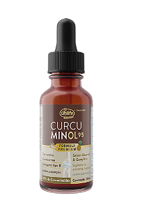 Curcuminol Gotas (Curcumina+Condroitina e Col tipo II ) Abacaxi Gengibre