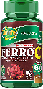 Ferro + C - 60 cáps