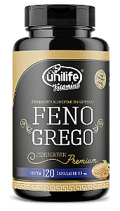 Feno grego premium - 120 cáps 410 mg