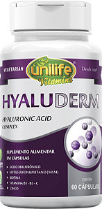 Hyaluderm Care - Ácido hialurônico - 60 cáps FEMME CARE