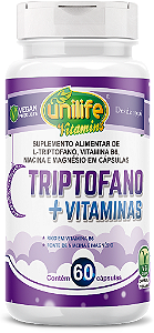L-Triptofano + Vitaminas - 60 cáps