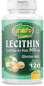 Lecithin - Lecitina de soja - 120 cáps