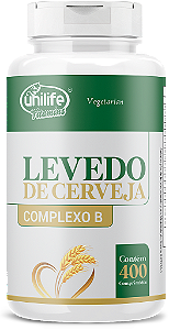 Levedo de cerveja - Complexo B - 400 comprimidos