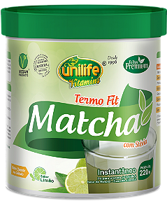 Matcha Termo Fit - Chá instantâneo - Sabor limão