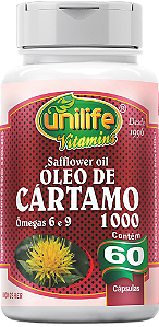 Óleo de cártamo - 60 cáps