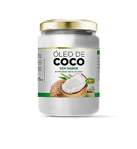 Óleo de coco - Sem sabor 500 ml